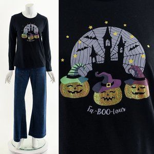 Pumpkin Halloween Long Sleeve Tee